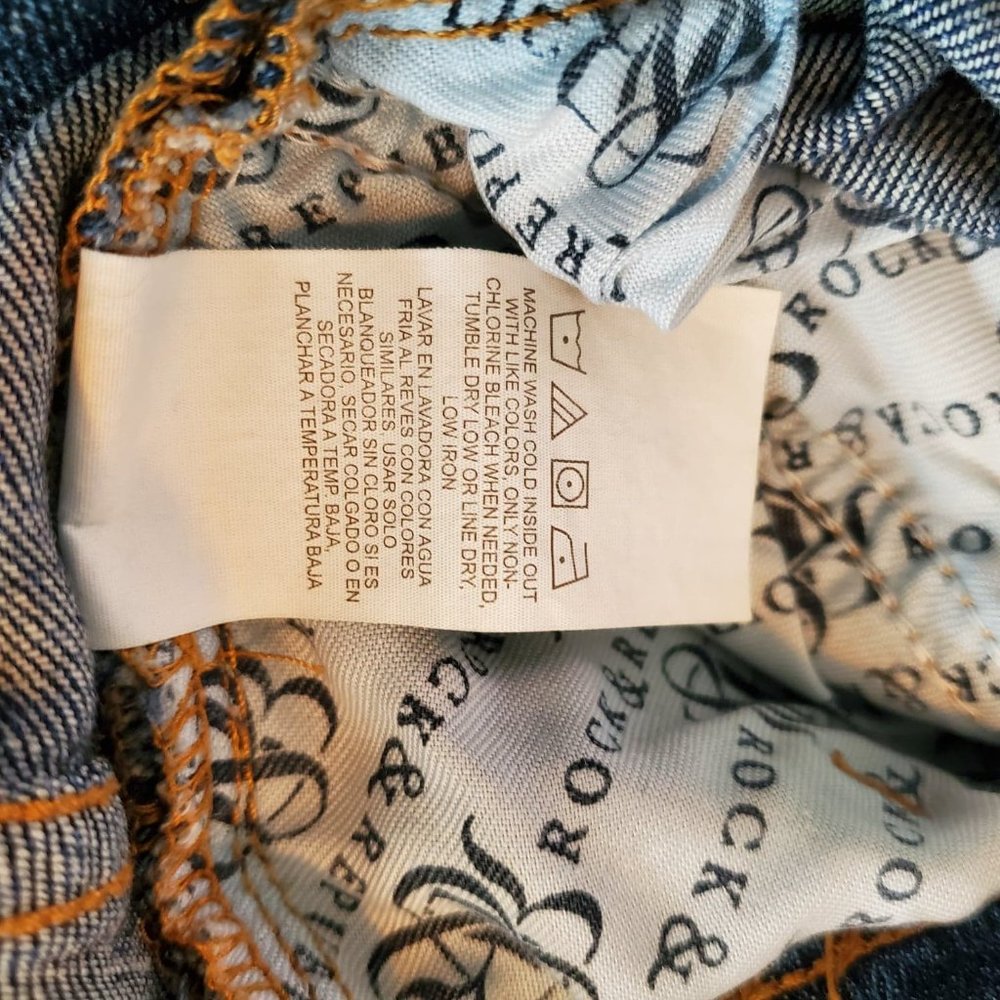 Rock and Republic Distressed Skinny Jeans! Size 2 - Picture 10 of 10